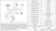 UL approved ATS-5000-US transformer UL approved 120/240